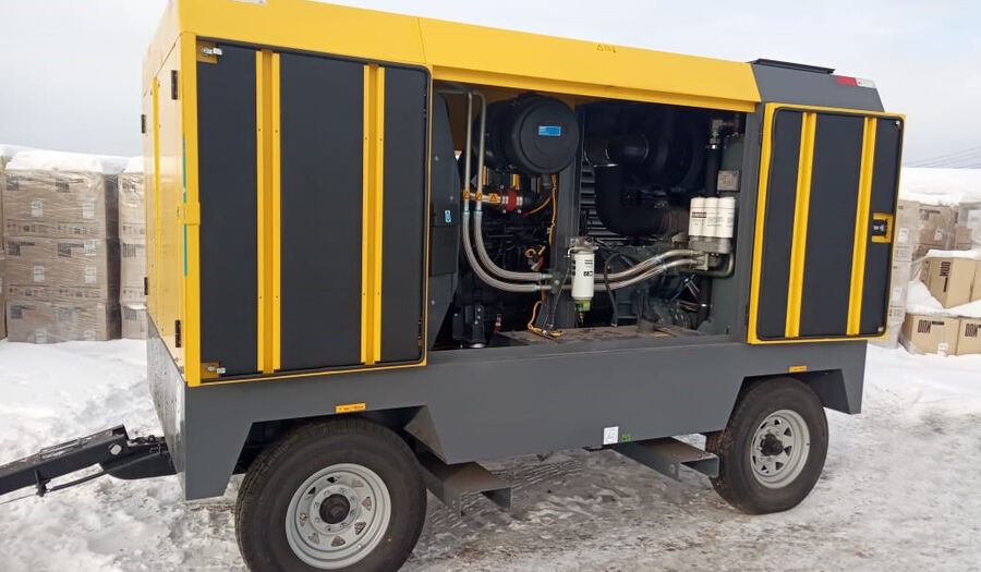 Аренда дизельного компрессора Atlas Copco V 900 цена